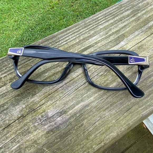 Calvin Klein Frames for sunglasses dark translucent blue 56[]16 135 - Picture 11 of 11